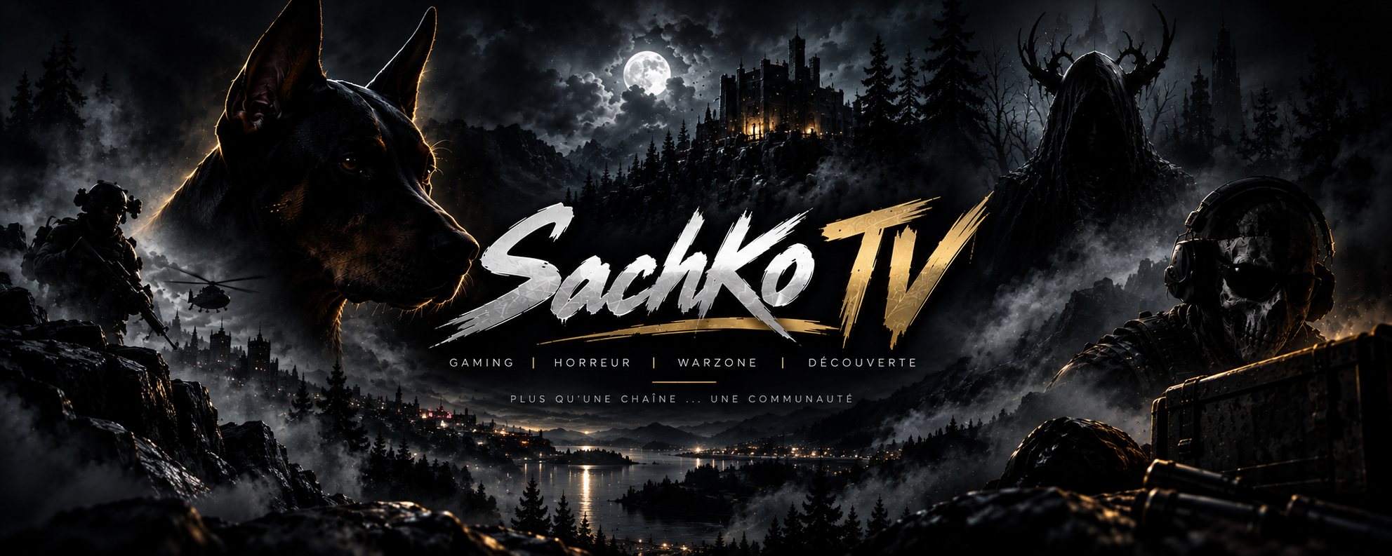 SachKo TV : Gaming, Horreur, Warzone, Découverte. Plus qu'une chaîne… une communauté.